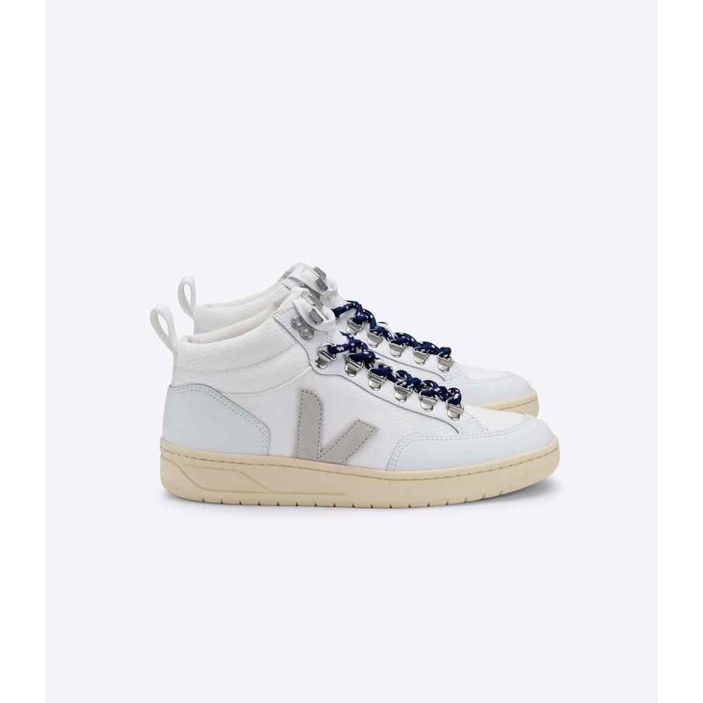 Veja RORAIMA B-MESH Women\'s High Tops White | NZ 360JPQ